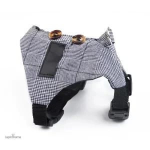 Manteau noir en lapin, style chic et intemporel