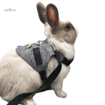 Veste en lapin noir, confort et sophistication
